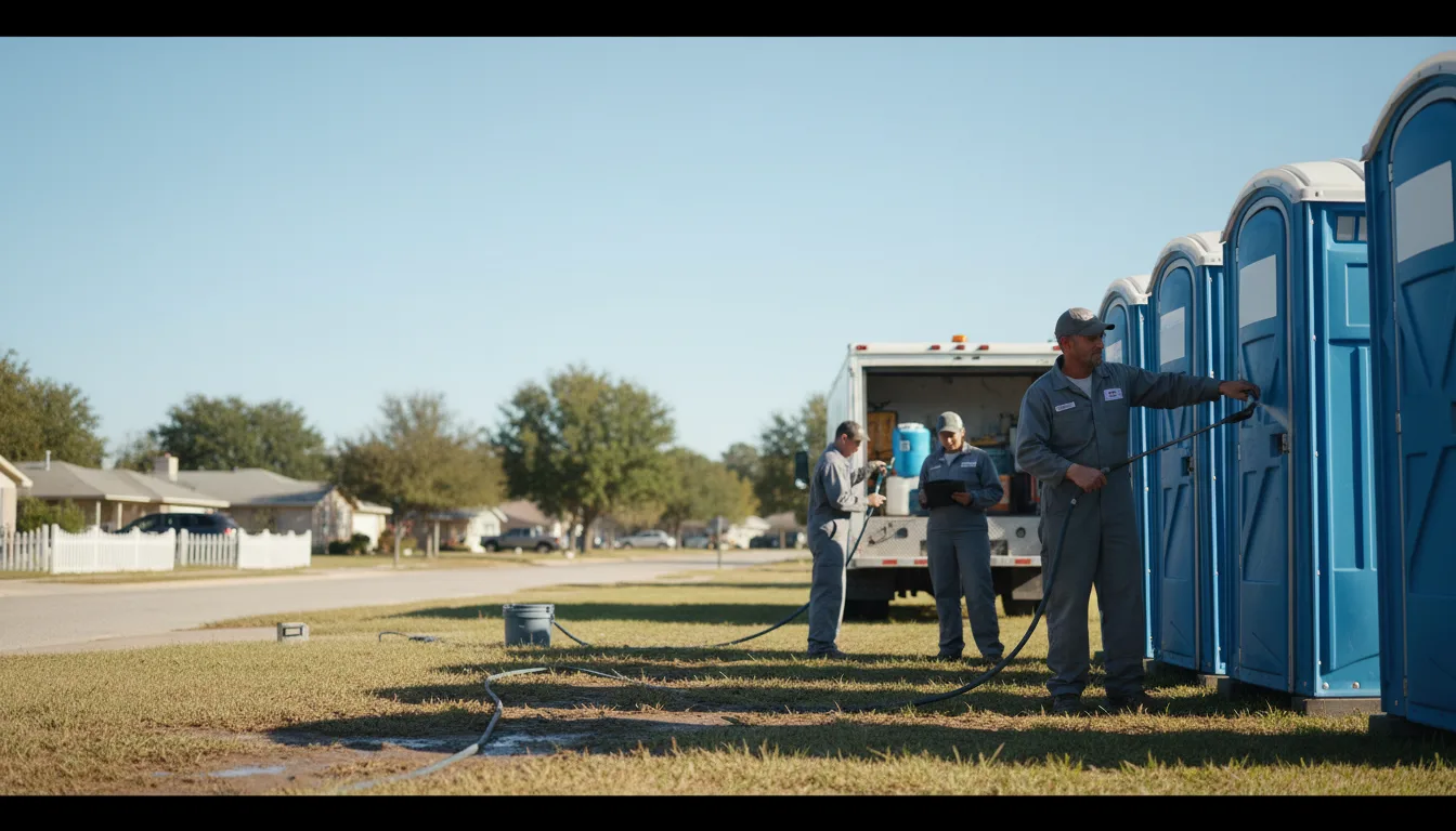 Long-Term Portable Toilet Rental in Ceresco, MI near me